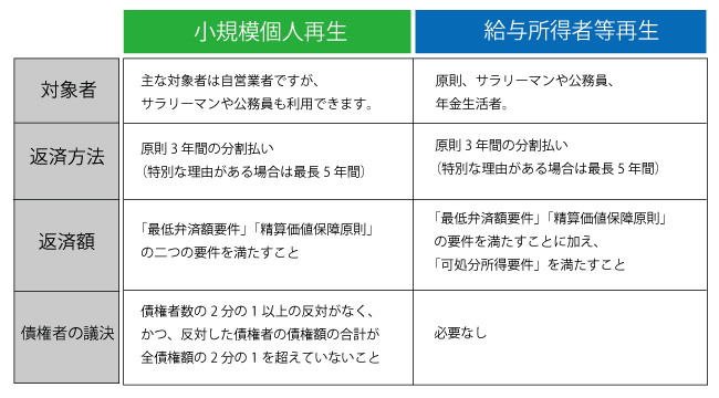 個人 再生 と は